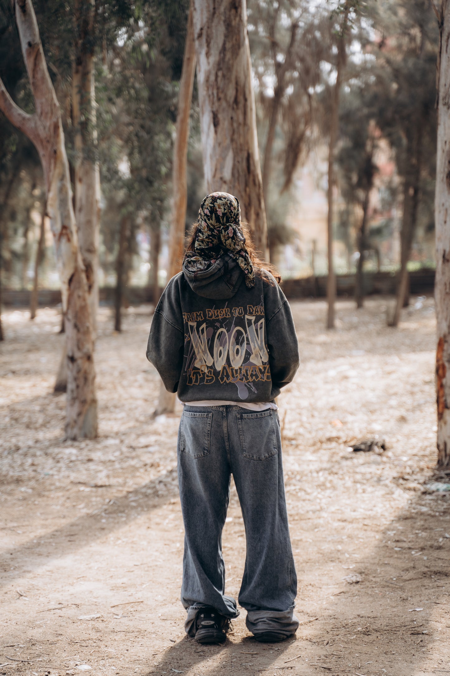 WASHED HOODIE — FROM DUSK TILL DAWN (Dark Gray)