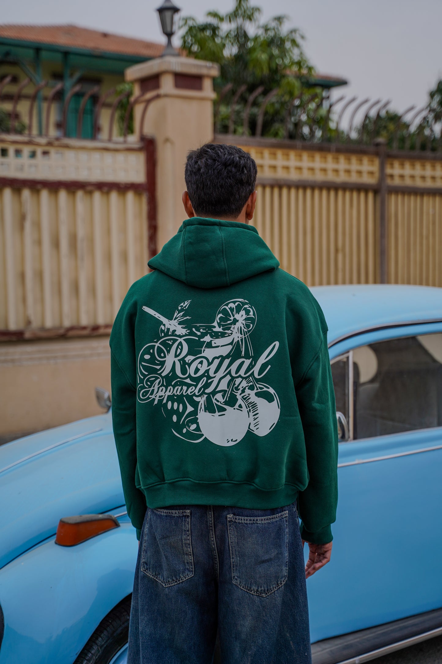THE ROYAL ZIP-UP (Green)
