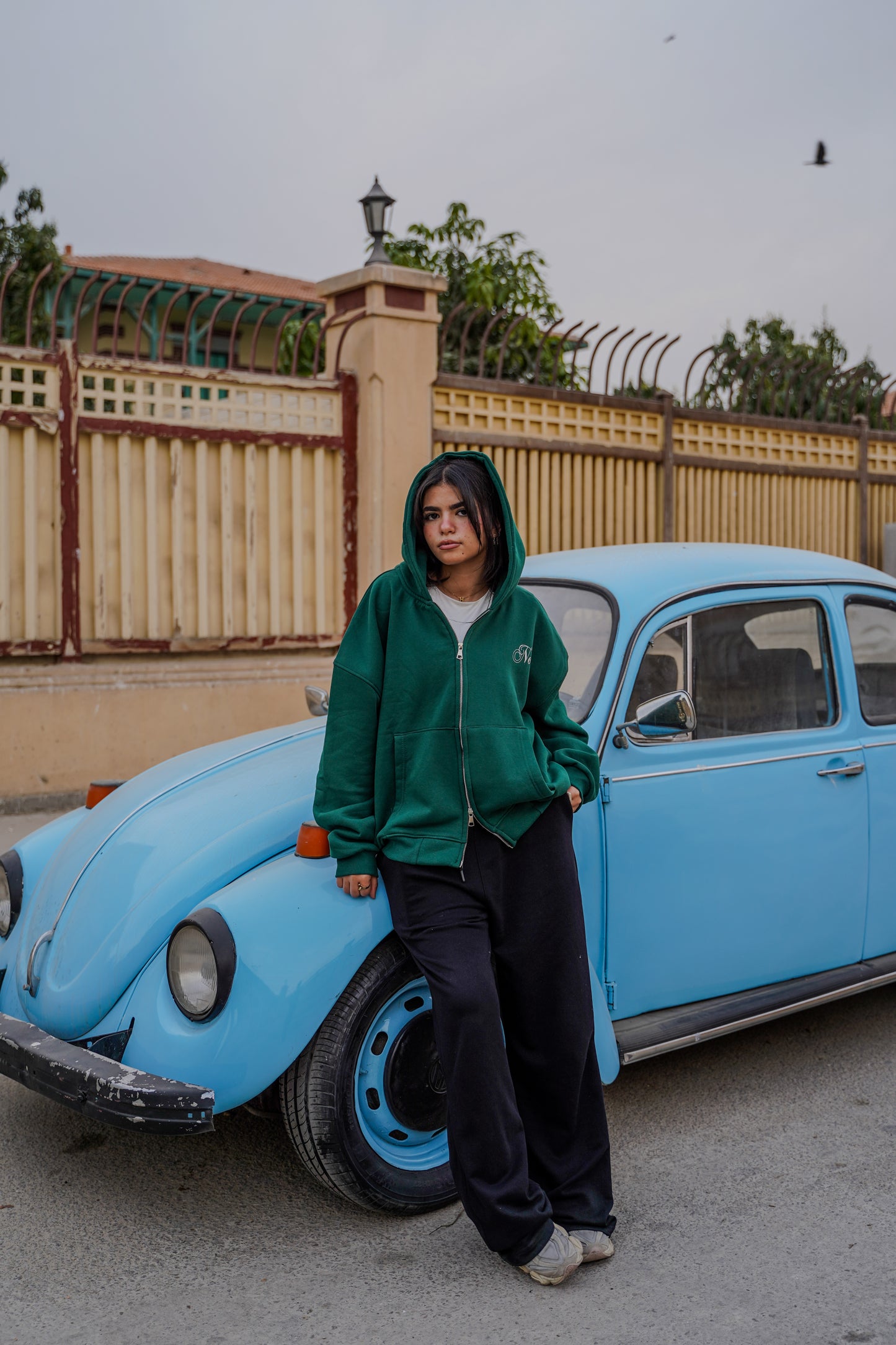 THE ROYAL ZIP-UP (Green)
