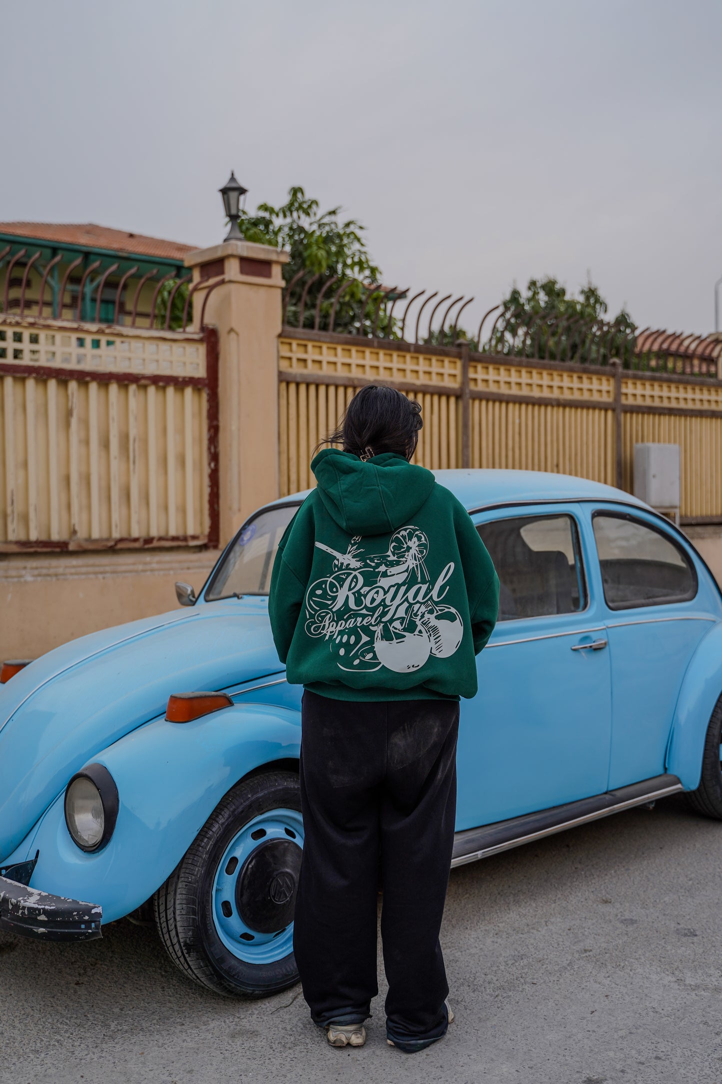 THE ROYAL ZIP-UP (Green)
