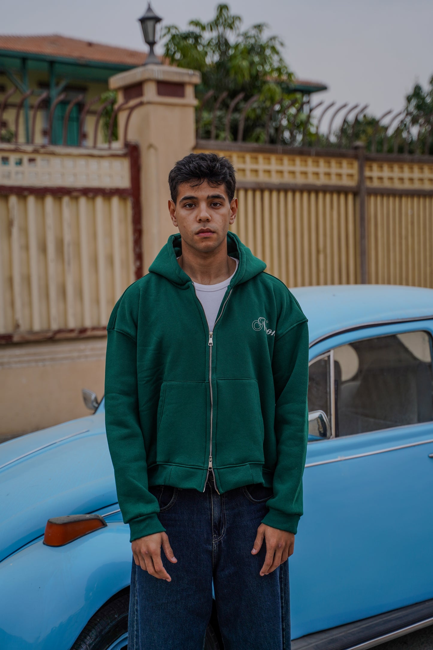 THE ROYAL ZIP-UP (Green)