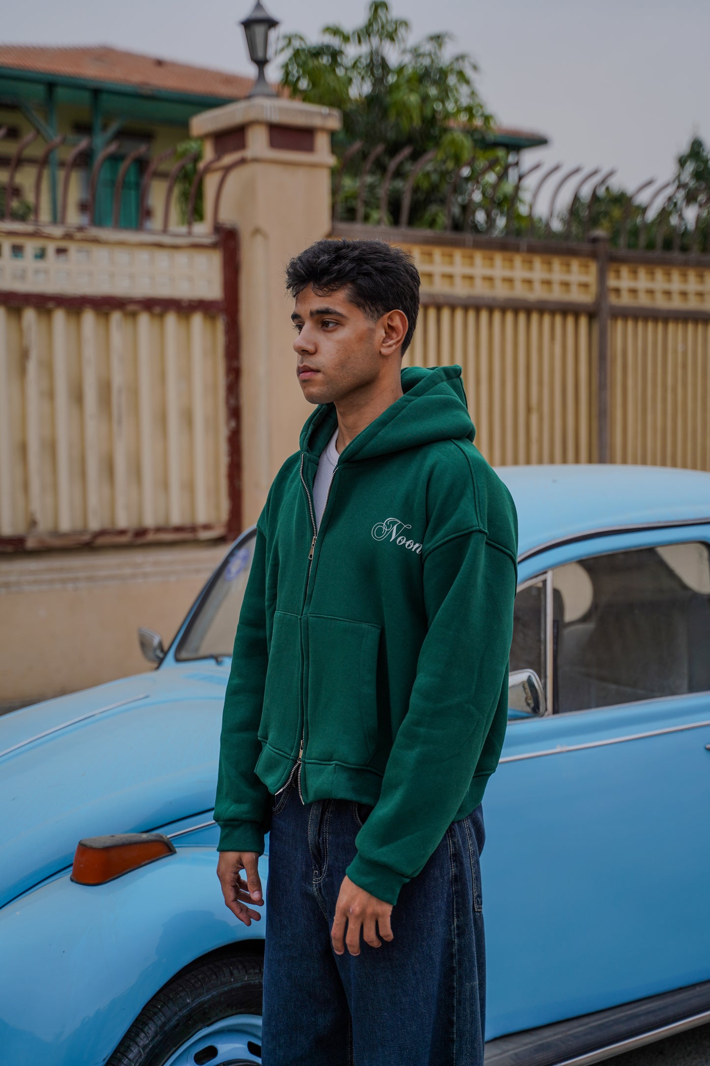 THE ROYAL ZIP-UP (Green)